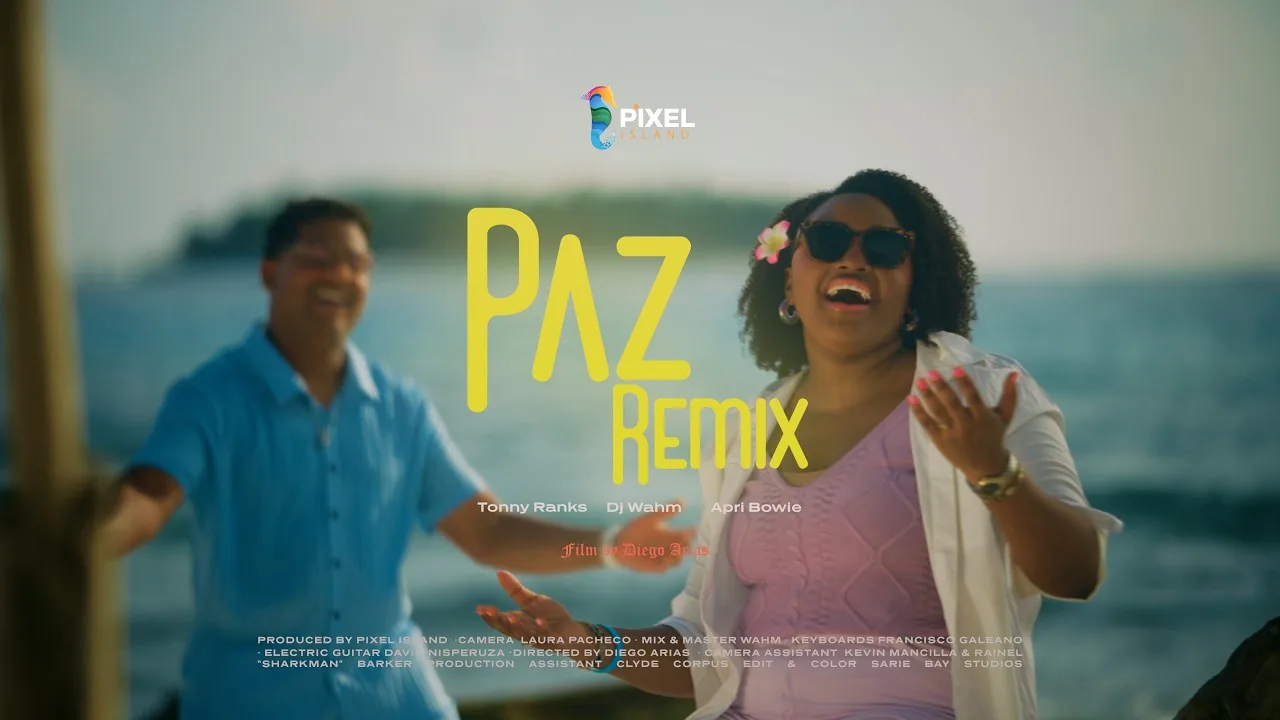 Paz (Remix) ft. Tonny Ranks, Wahm y April Bowie — miniatura oficial